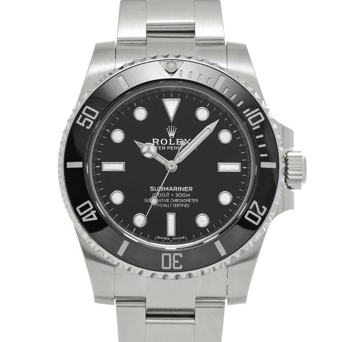 ROLEX SUBMARINER BLACK WATCH: ROLEX Submariner Black Watch Brand: ROLEX Type: N/A Material: Band Material Stainless, Case Material Sapphire Crystal Color: Band Color Black Size: Band Size none, Case Size 40×40mm 