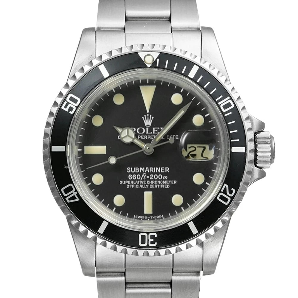 ROLEX SUBMARINER BLACK WATCH (1 of 3)