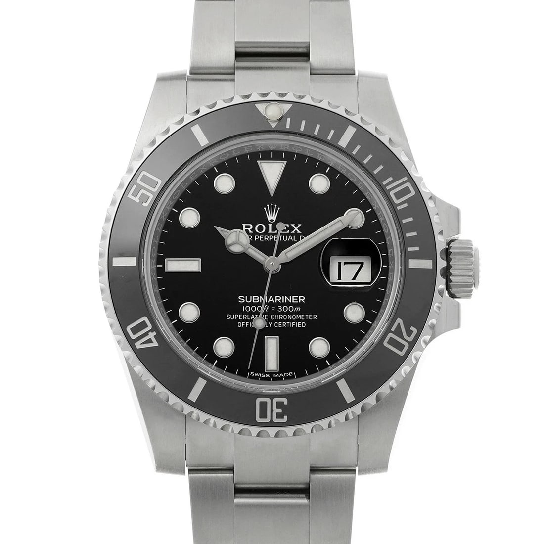 ROLEX SUBMARINER BLACK WATCH (1 of 4)