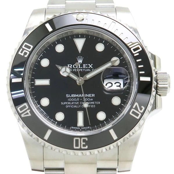 ROLEX SUBMARINER WATCH: ROLEX Submariner Watch Brand: ROLEX Type: Wristwatch Material: Band Material Ss Stainless Steel, Case Material NA Color: Band Color NA Size: Band Size 20cm, Case Size 40mm Accessories: None