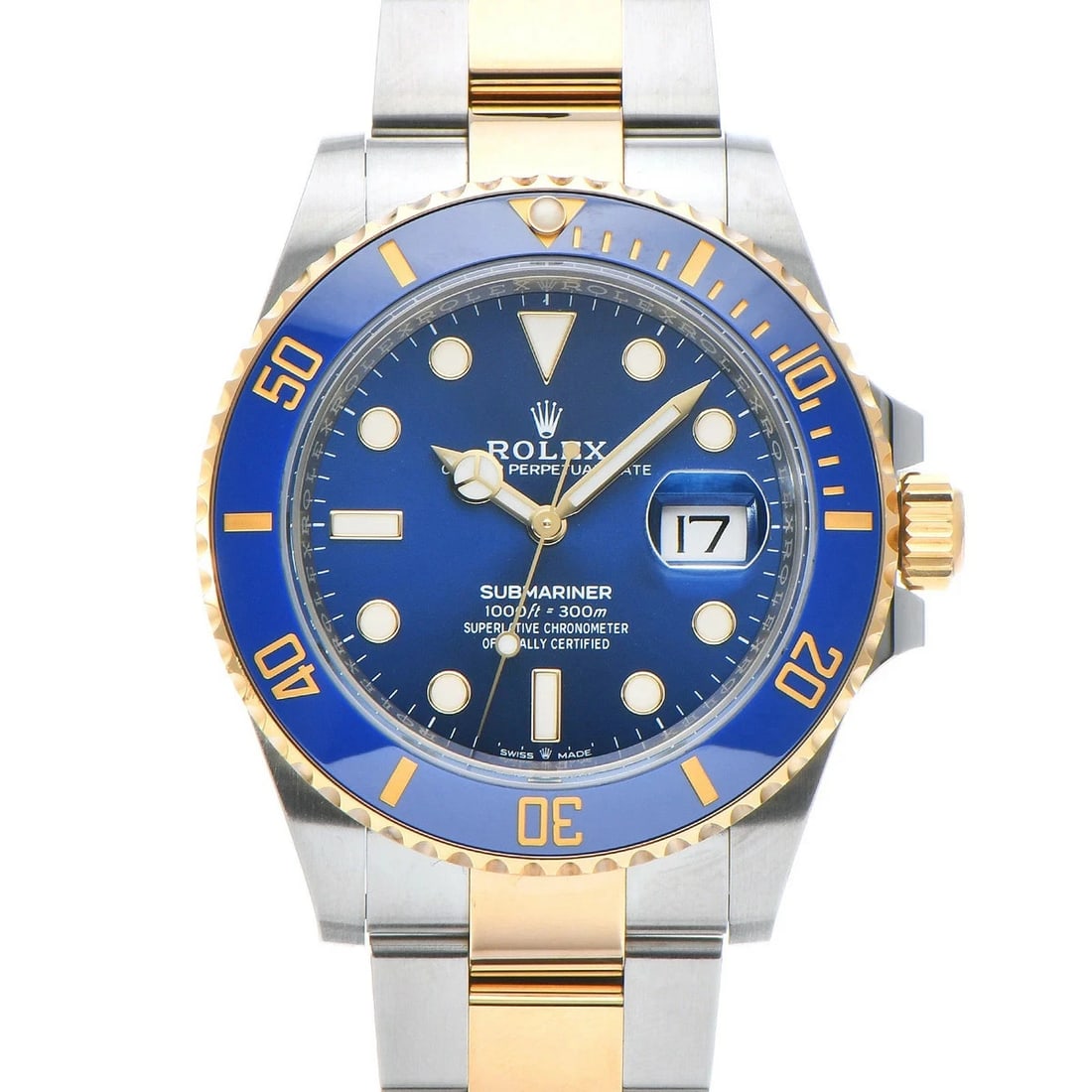 ROLEX SUBMARINER BLUE WATCH (1 of 4)