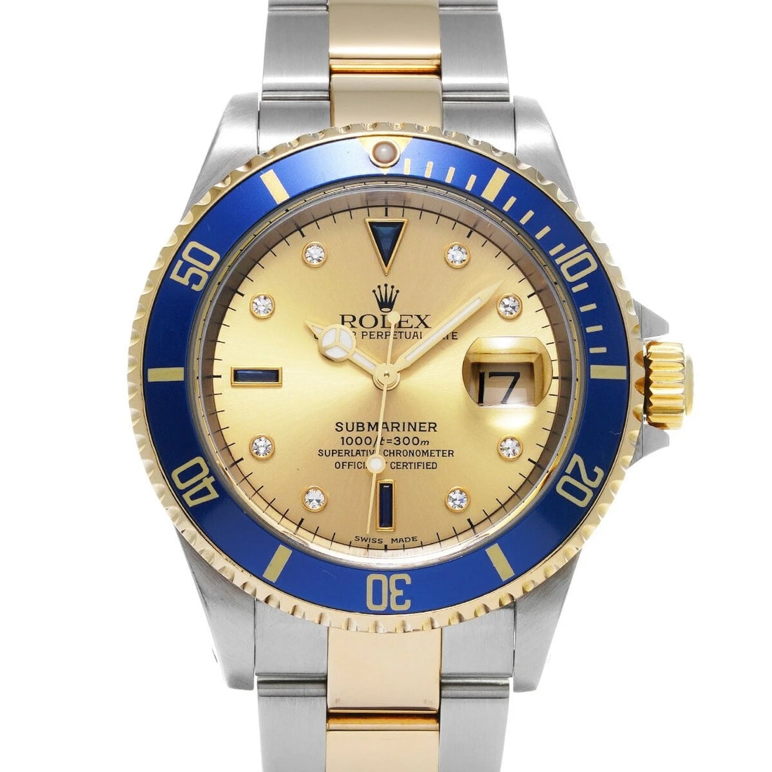 ROLEX SUBMARINER WATCH: ROLEX Submariner Watch Brand: ROLEX Type: Wristwatch Material: Band Material Stainless, Case Material Sapphire Crystal Color: Band Color NA Size: Band Size 18cm, Case Size 40×40mm 