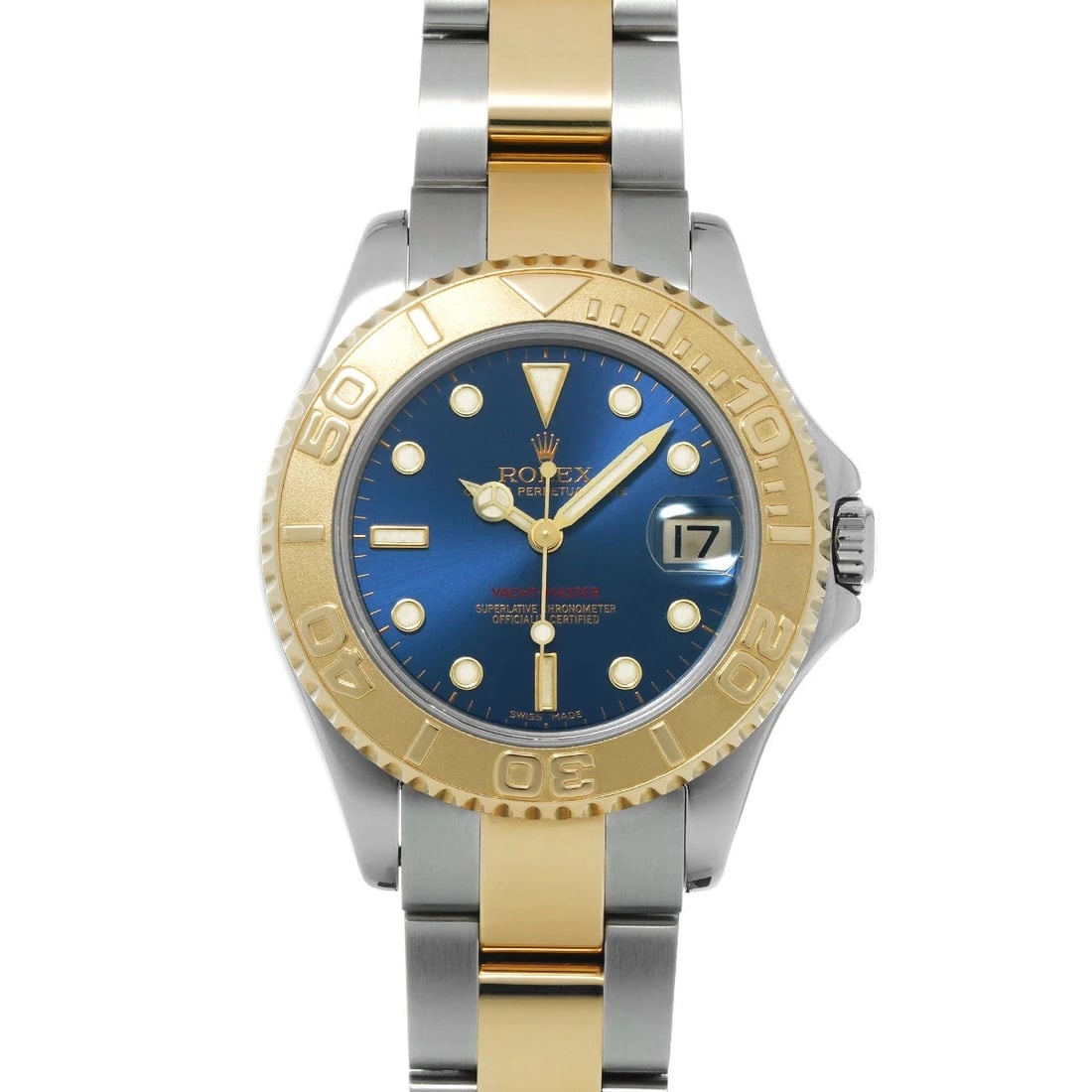 ROLEX YACHT MASTER BLUE WATCH (1 of 4)