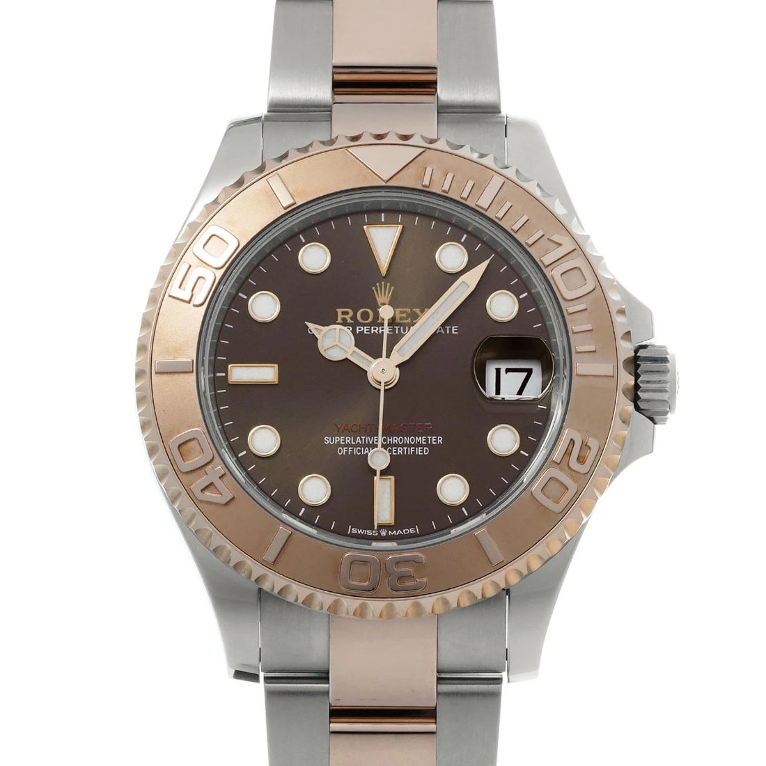 ROLEX YACHT MASTER BROWN WATCH (1 of 4)