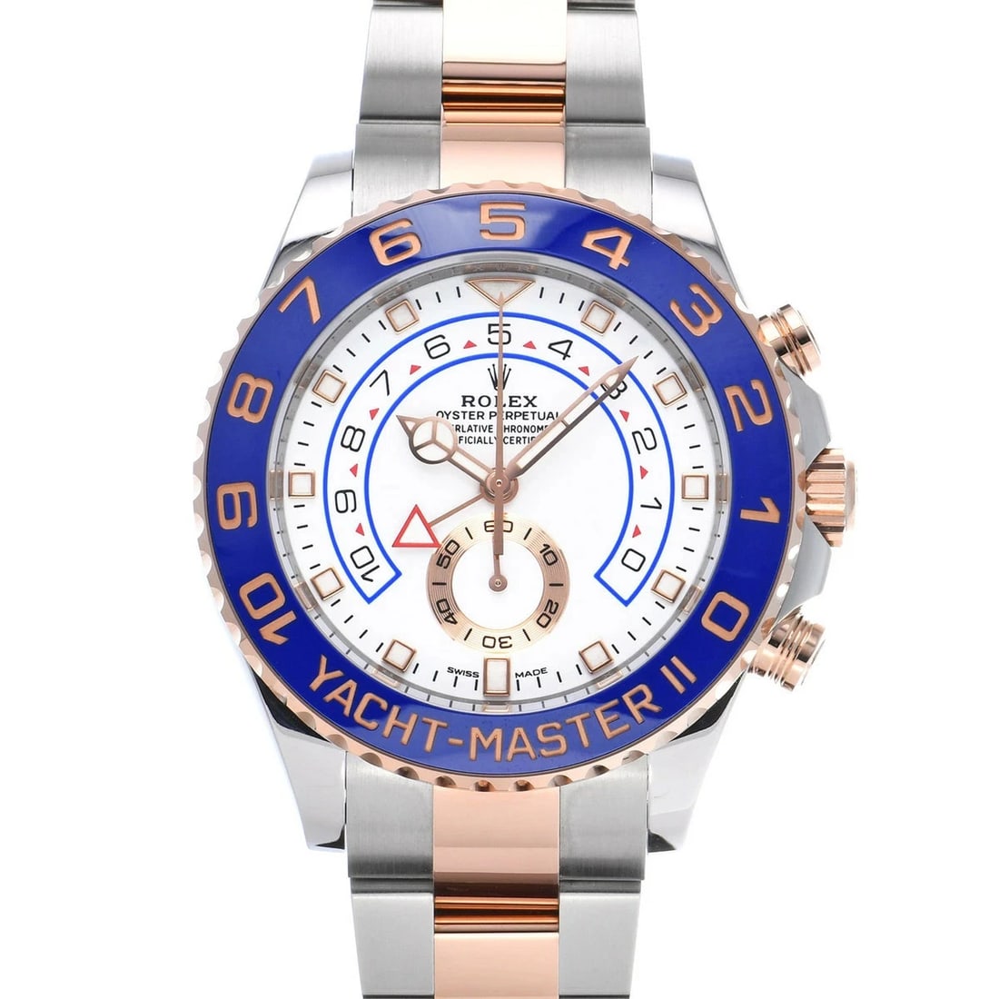 ROLEX YACHT MASTER WHITE WATCH: ROLEX Yacht Master White Watch Brand: ROLEX Type: N/A Material: Band Material Stainless, Case Material Sapphire Crystal Color: Band Color White Size: Band Size none, Case Size 44×44mm Accessorie