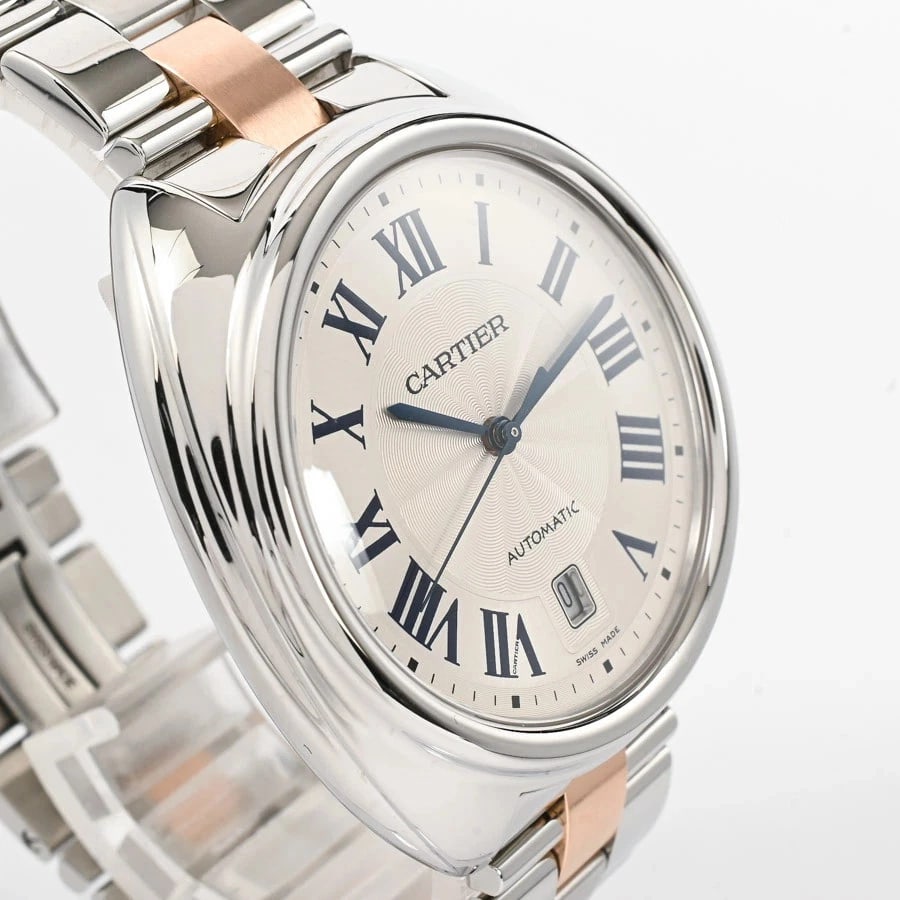CARTIER SILVER WATCH - 4