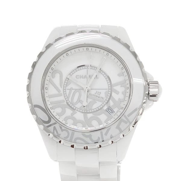 CHANEL J12 WATCH: CHANEL J12 Watch Brand: CHANEL Type: N/A Material: Band Material Ceramic, Case Material N/A Color: Band Color N/A Size: Band Size none, Case Size 38mm Accessories: None Accessories Notice: