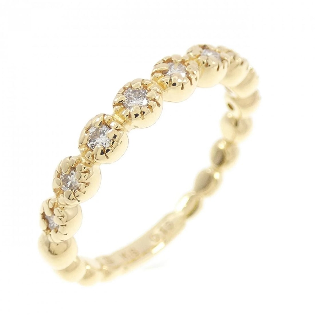 PONTE VECCHIO DIAMOND RING: Ponte Vecchio Diamond Ring Brand: Ponte Vecchio Type: Ring Material: K18 Yellow Gold, Main Stone/Creation Natural Color: yellow gold Size: 5 (US size) Accessories: None Accessories Notice: