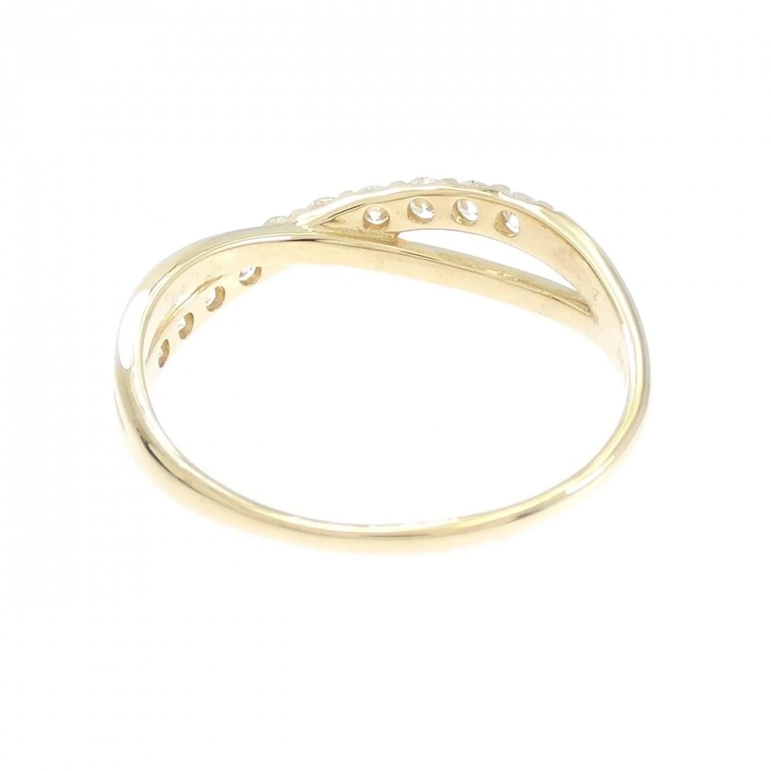 K18YG DIAMOND RING - 3