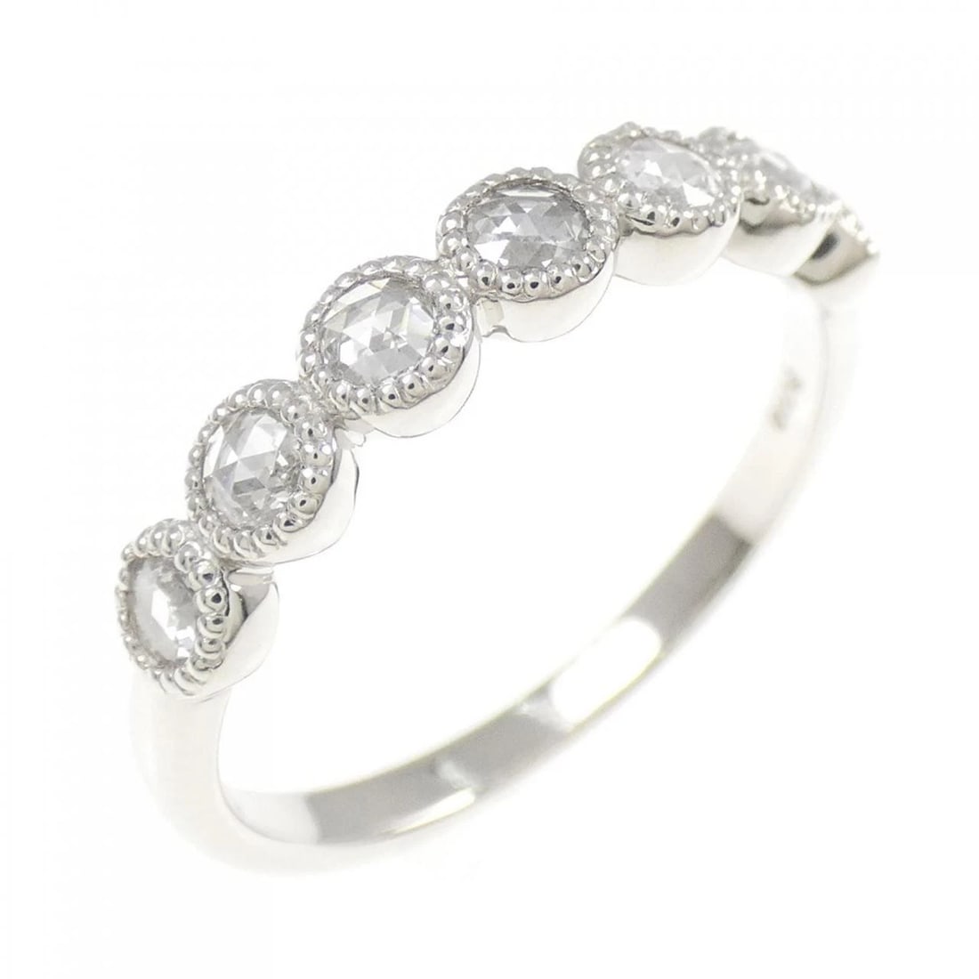 PT900 DIAMOND RING: PT900 Diamond Ring Brand: Unbranded Type: Ring Material: Platinum 900 Platinum, Main Stone/Creation natural Color: White Gold Size: 4.5-5 US Accessories: None Accessories Notice: When