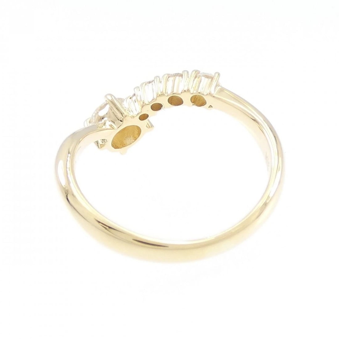 K18YG DIAMOND RING - 3