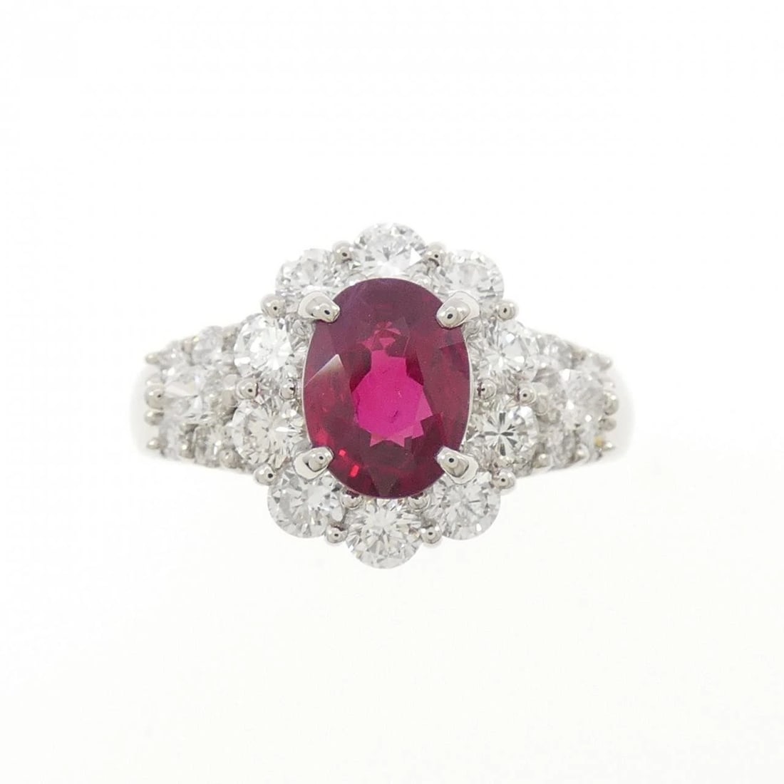 PT900 RUBY RING - 2