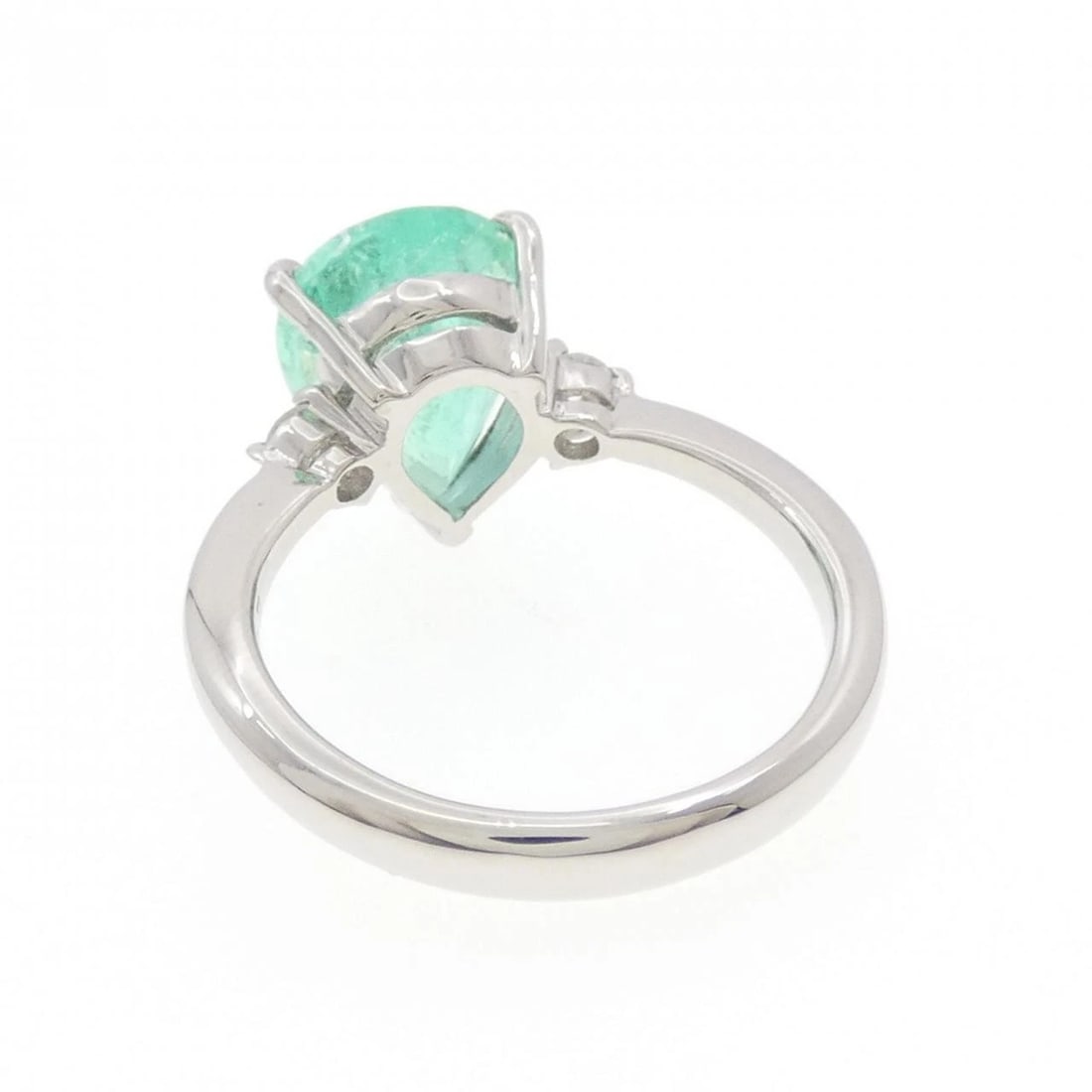 PT900 EMERALD RING - 3