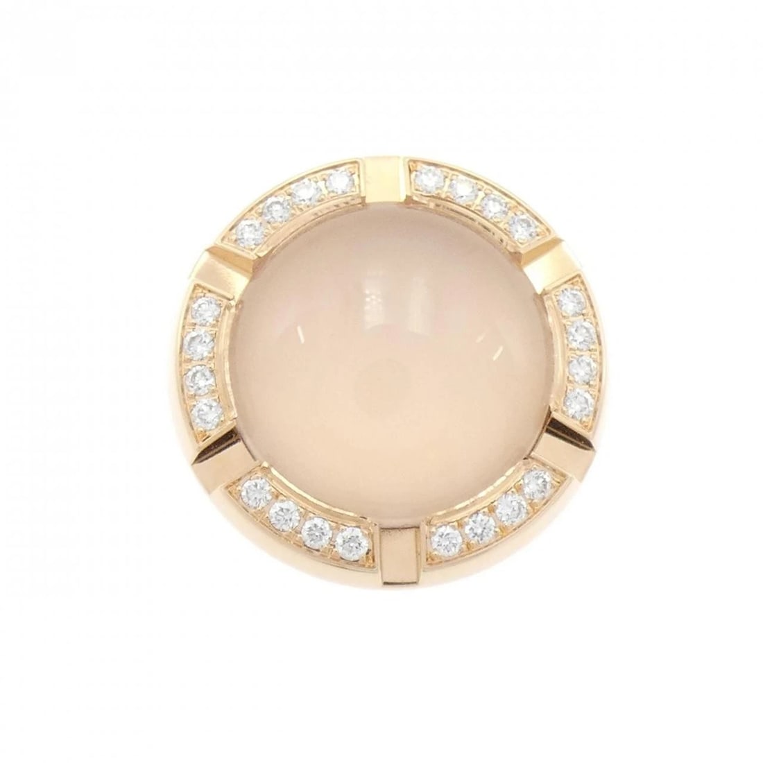 CHAUMET ROSE QUARTZ RING - 2