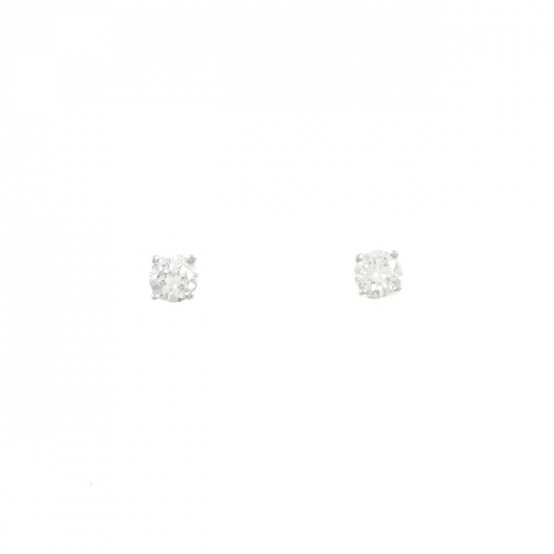 TIFFANY & CO. SOLITAIRE EARRINGS (1 of 3)