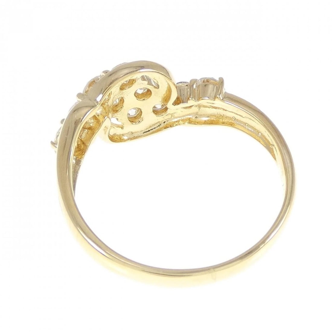 K18YG DIAMOND RING - 3