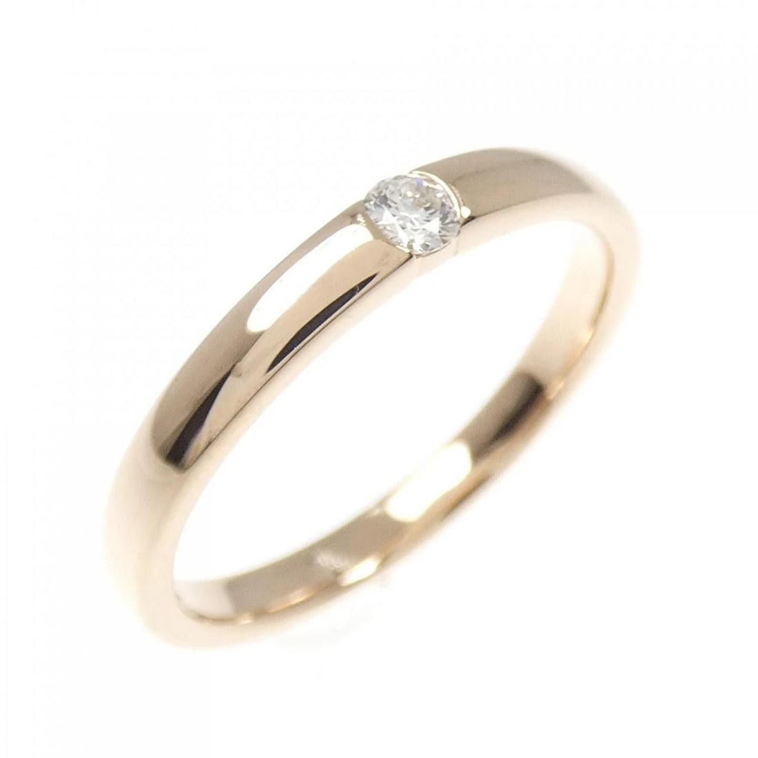 K18PG DIAMOND RING: K18PG Diamond Ring Brand: Unbranded Type: Ring Material: K18 Pink Gold, Main Stone/Creation morganite Color: pink Size: 6 US Accessories: None Accessories Notice: When purchasing pre-owned