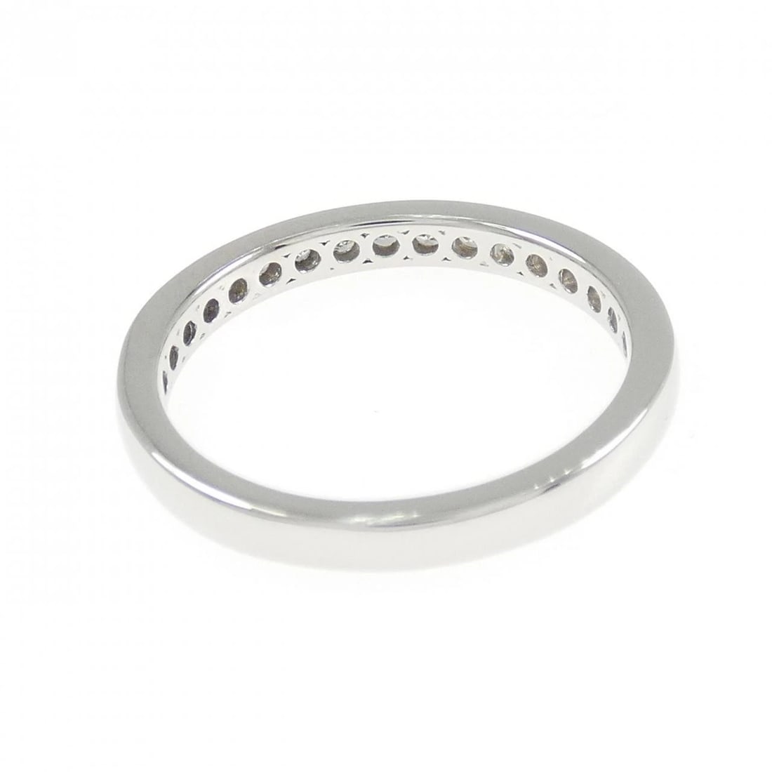 PT900 HALF ETERNITY DIAMOND RING - 3