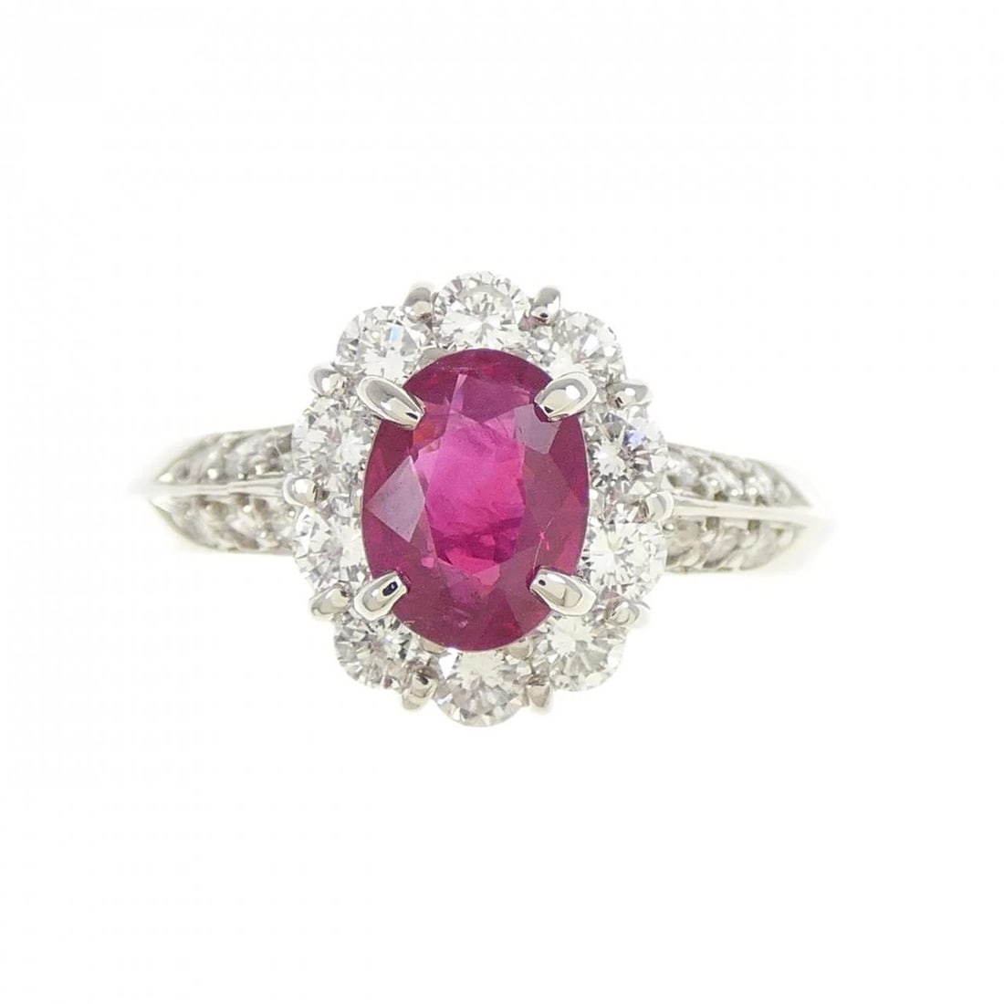 PT900 RUBY RING - 2