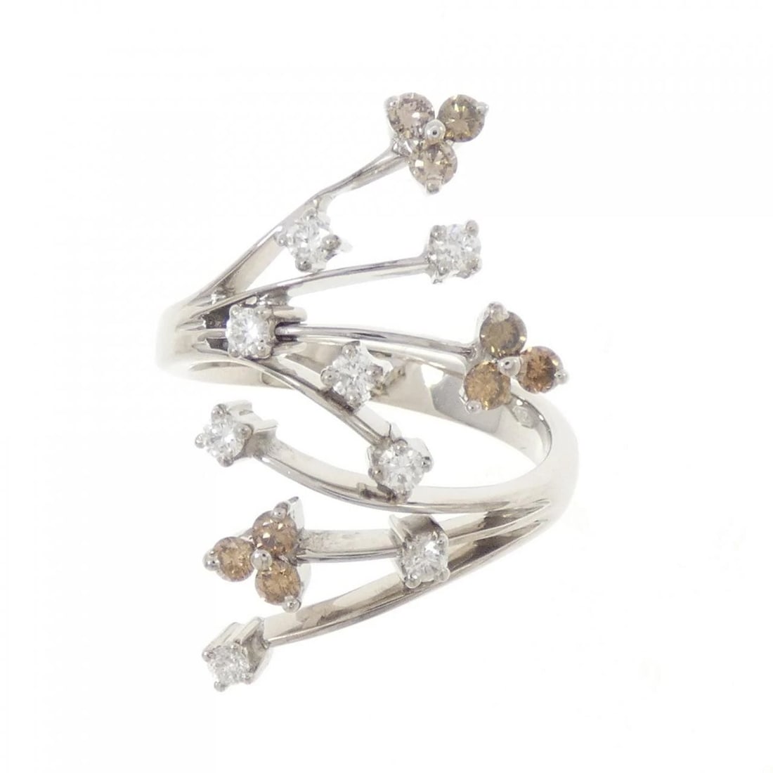 750WG DIAMOND RING - 2