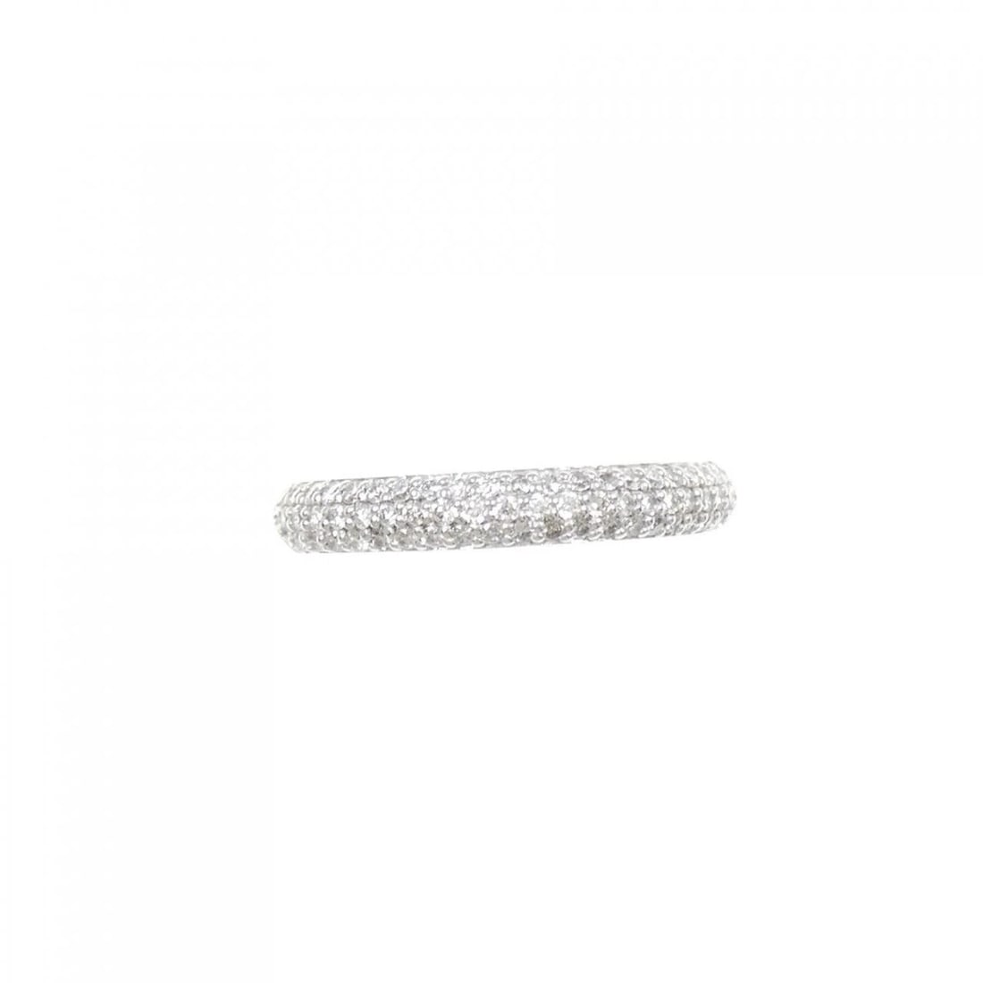 K18WG DIAMOND RING - 2