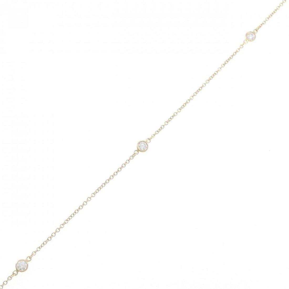 TIFFANY & CO. BY THE YARD 3P BRACELET: TIFFANY & Co. By the Yard 3P Bracelet Brand: TIFFANY&Co. Type: bracelet Material: 750 yellow gold, Color: yellow gold Size: 17.5cm, Actual Size Max width approx: 3.2mm Accessories: None