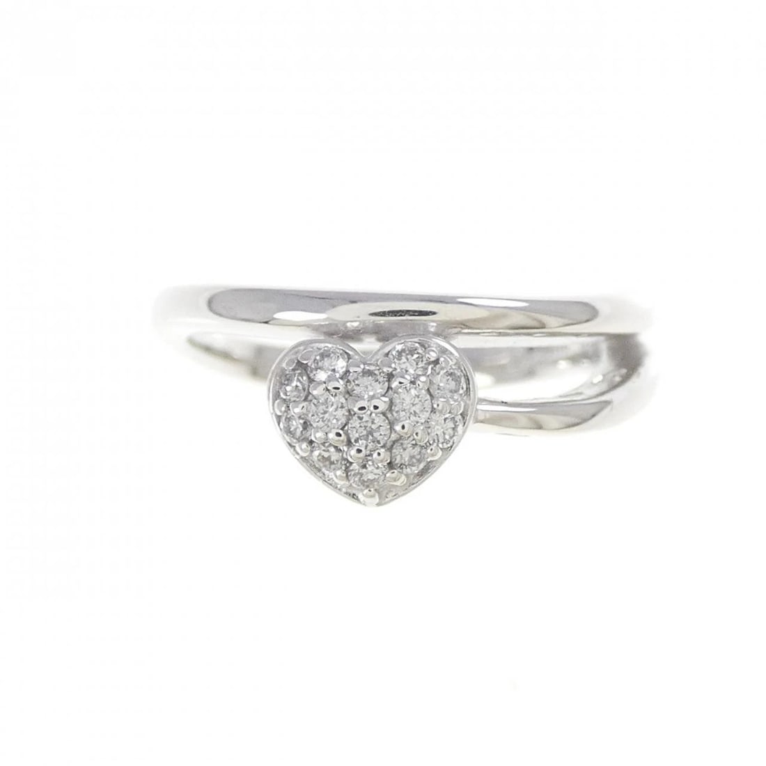 PONTE VECCHIO HEART DIAMOND RING - 2