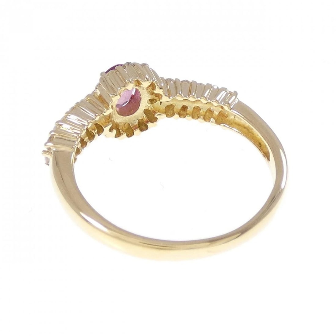 K18YG RUBY RING - 3
