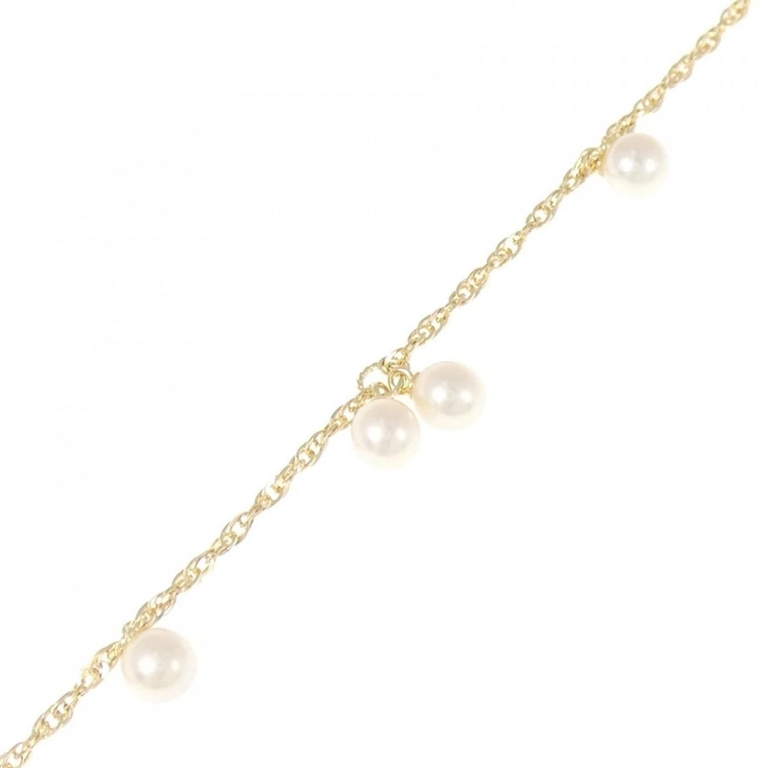TASAKI AKOYA PEARL BRACELET: TASAKI Akoya Pearl Bracelet Brand: TASAKI Type: Bracelet Material: K18 Yellow Gold, Main Stone/Creation Akoya Pearl Color: Yellow Gold Size: ActualSize Max W: 8.1mm Accessories: None