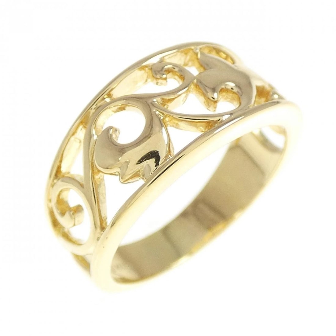 MIKIMOTO K18YG RING: MIKIMOTO K18YG Ring Brand: MIKIMOTO Type: Ring Material: K18 Yellow Gold, Color: yellow gold Size: 5 (US size) Accessories: None Accessories Notice: When purchasing pre-owned goods, please