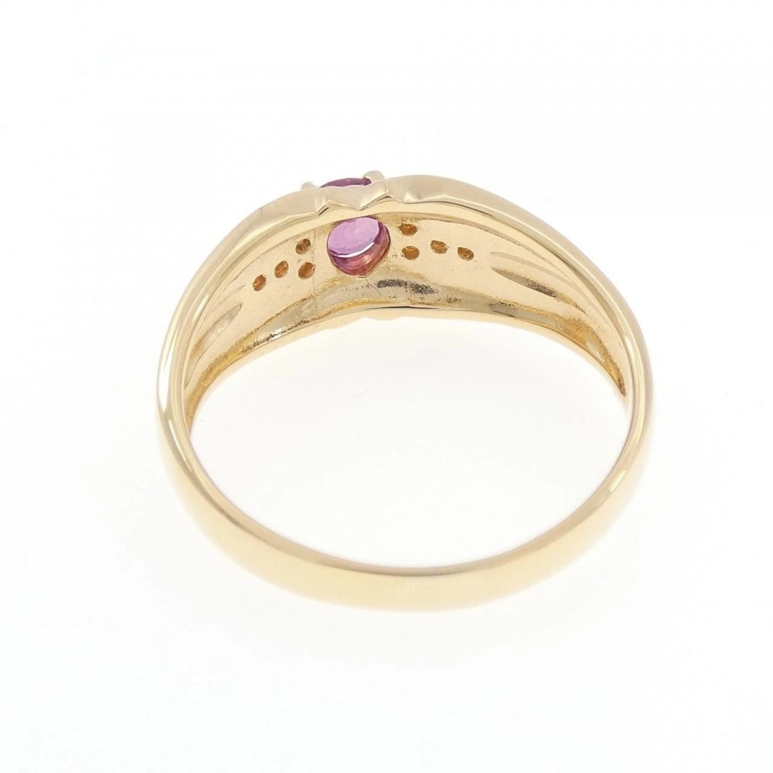 K18YG RUBY RING - 3