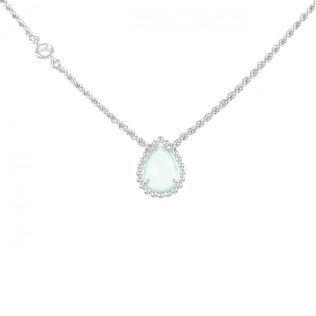 BOUCHERON SERPENT BOHÈME EXTRA SMALL NECKLACE: Boucheron Serpent Bohème Extra Small Necklace Brand: Boucheron Type: Necklace Material: 750 white gold, Color: White Size: 38-44cmActual Size Pendant length approx. x width approx.: