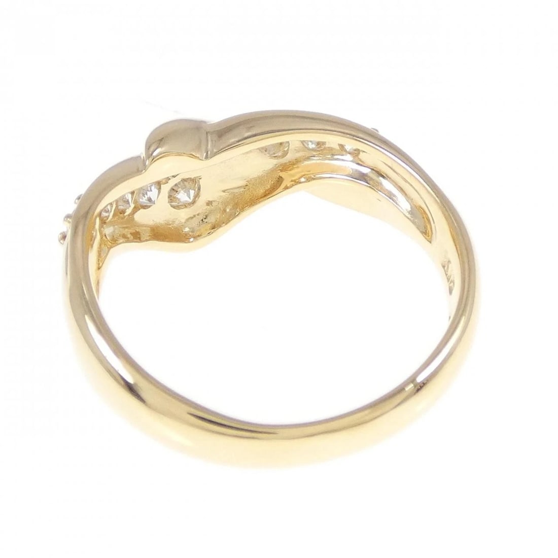 K18YG DIAMOND RING - 3