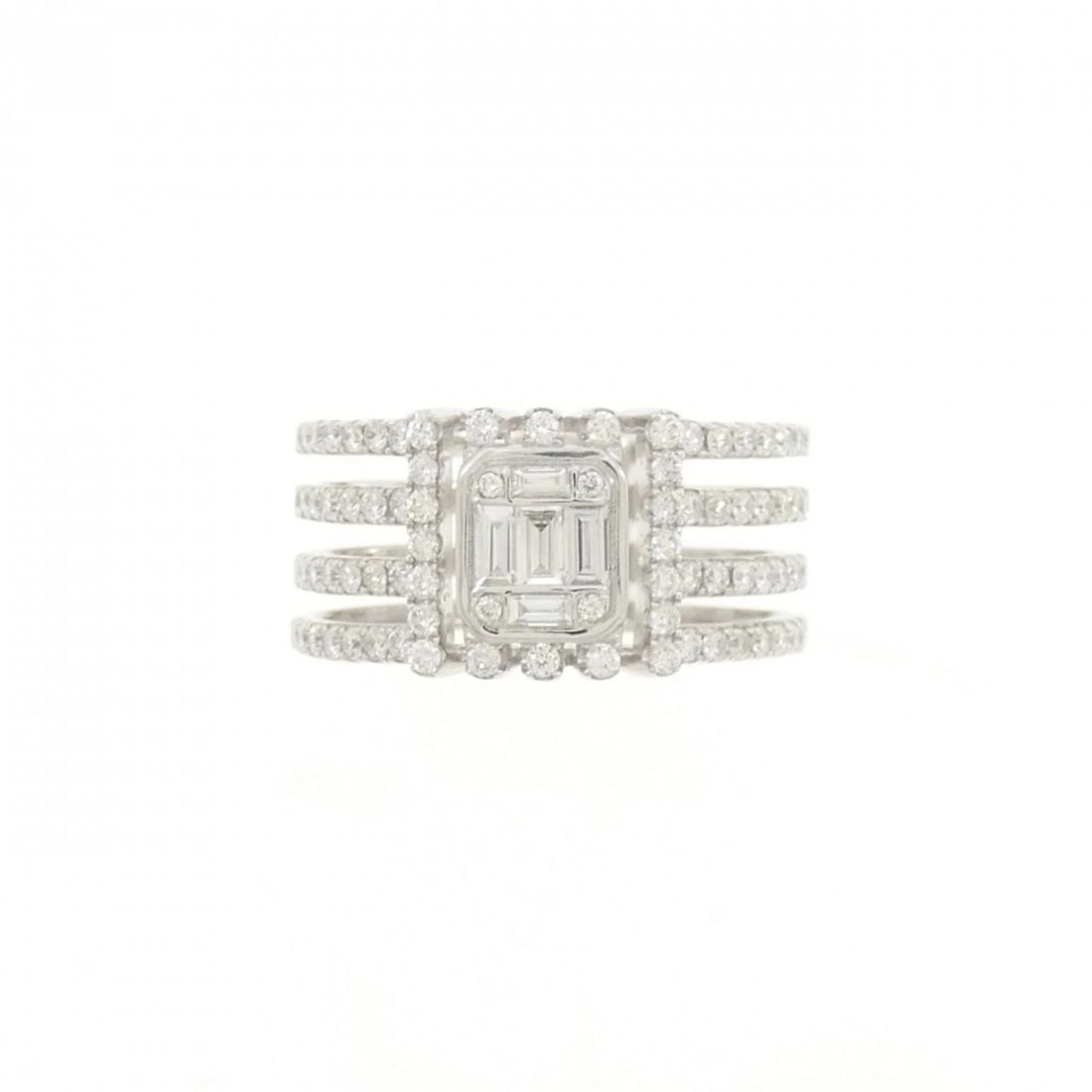 750WG DIAMOND RING - 2