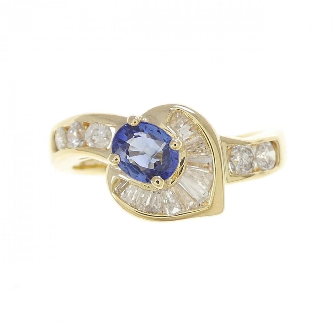 K18YG SAPPHIRE RING - 2