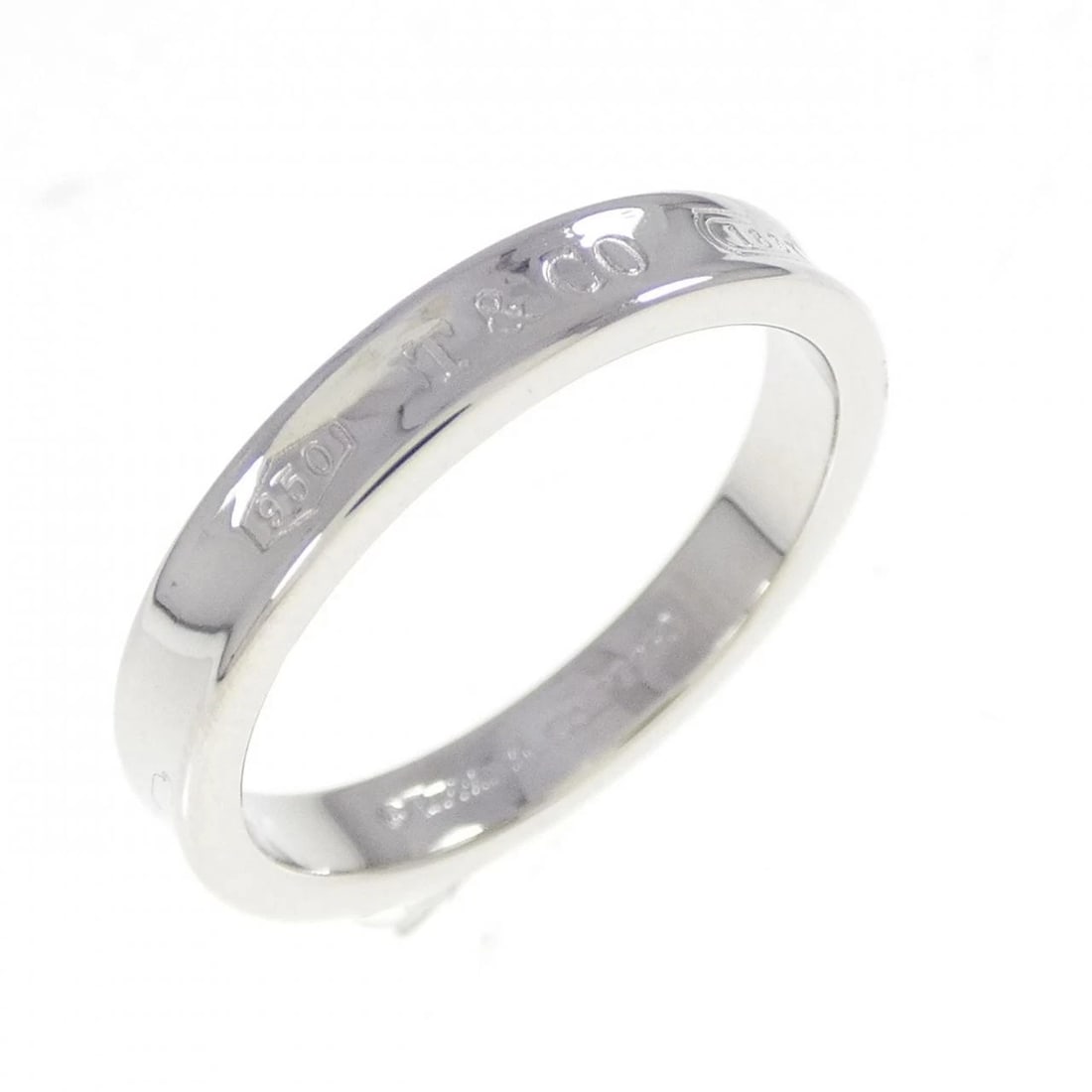 TIFFANY & CO. RING: TIFFANY & Co. Ring Brand: TIFFANY&Co. Type: Ring Material: Platinum950, Color: White Size: US 5.5 Accessories: None Accessories Notice: When purchasing pre-owned goods, please refer to the