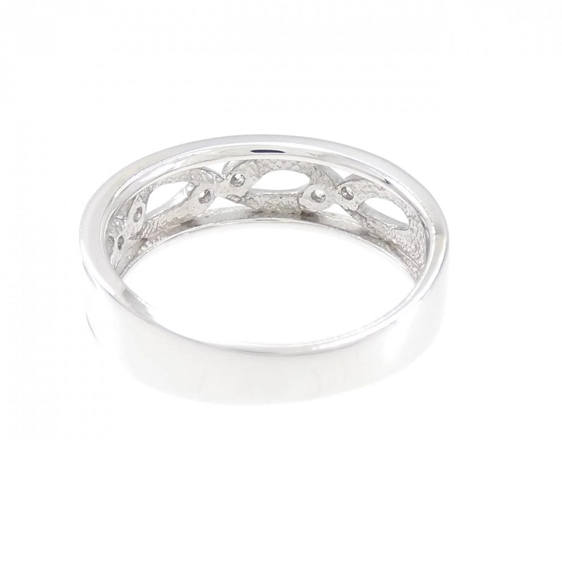 K18WG DIAMOND RING - 3