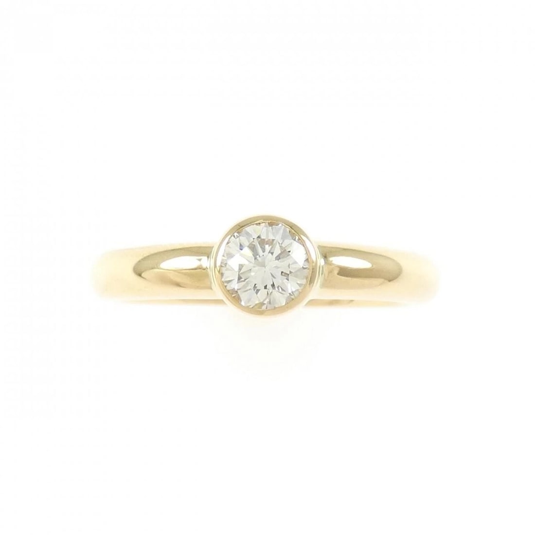 K18YG DIAMOND RING - 2