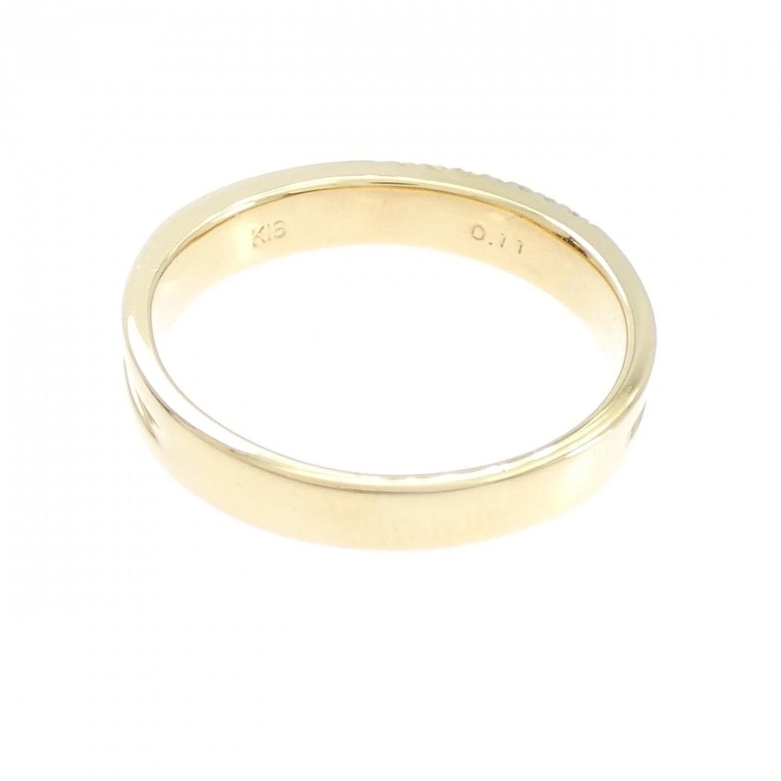 K18YG DIAMOND RING - 3