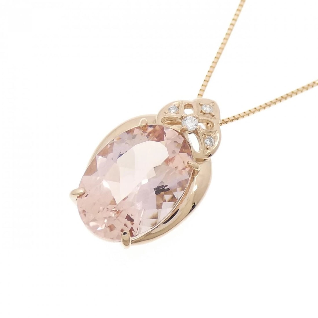 K18PG MORGANITE NECKLACE - 3