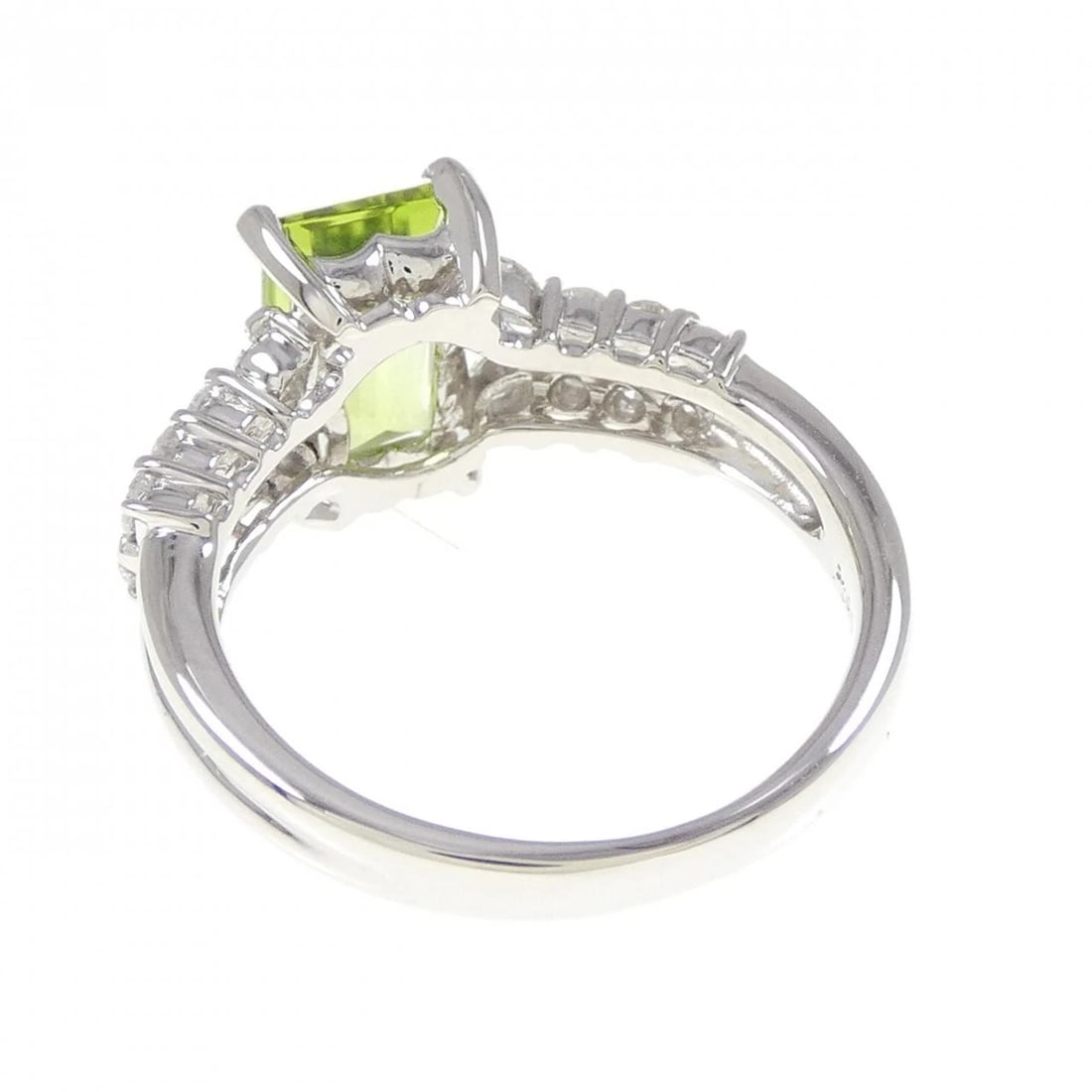 PT900 PERIDOT RING - 3