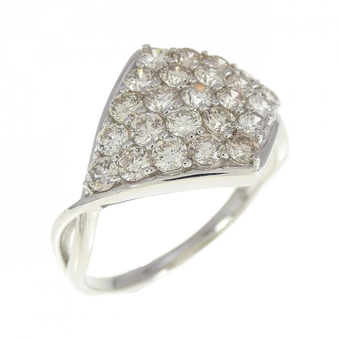 PT950 DIAMOND RING: PT950 Diamond Ring Brand: Unbranded Type: Ring Material: Platinum 950, Main Stone/Creation Natural Color: Silver Size: 6.5 ( US size) Accessories: None Accessories Notice: When purchasing