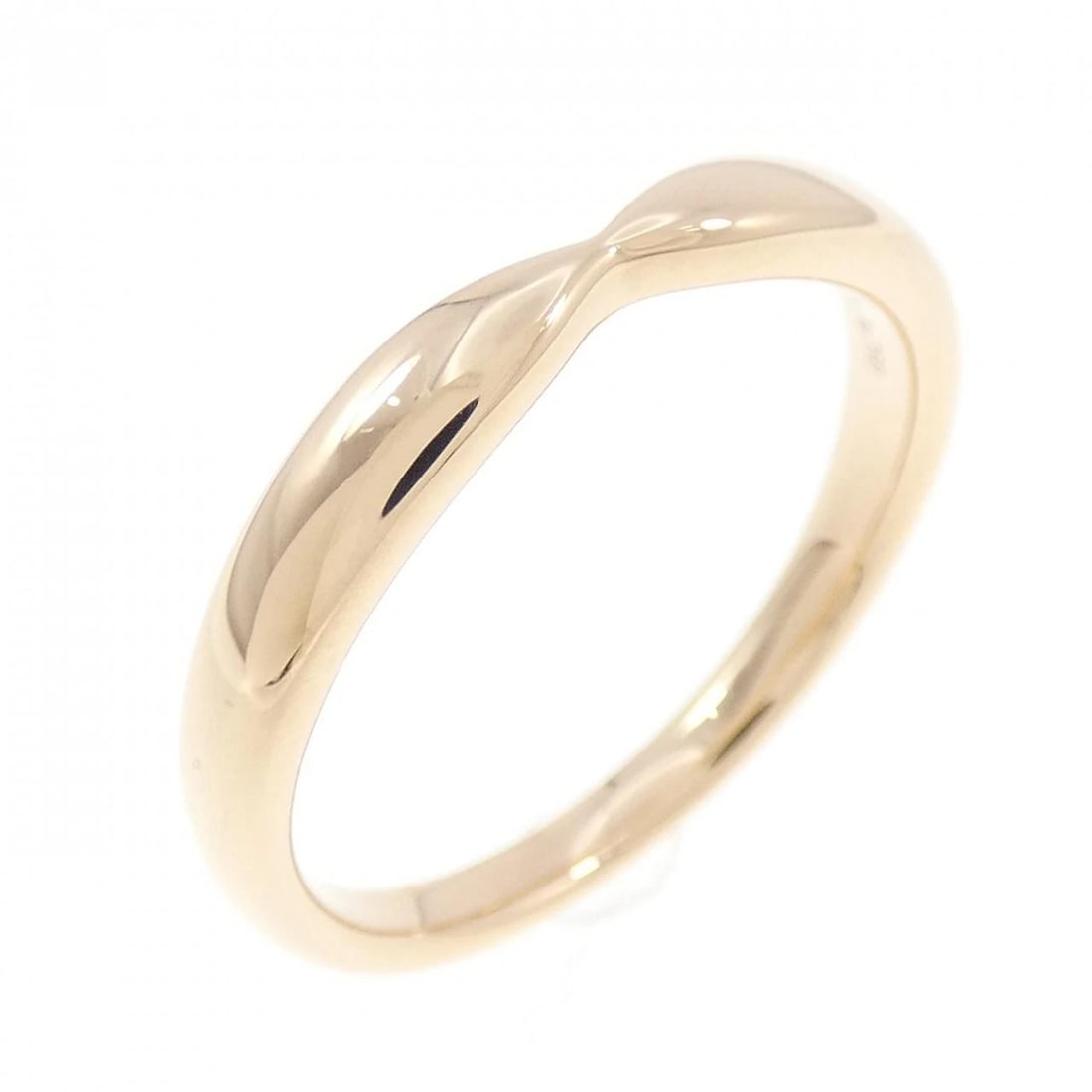 TIFFANY & CO. HARMONY RING: Tiffany & Co. Harmony Ring Brand: Tiffany Type: Ring Material: 750 Pink Gold, Color: Pink Gold Size: 6-6.5 (US size) Accessories: None Accessories Notice: When purchasing pre-owned goods,