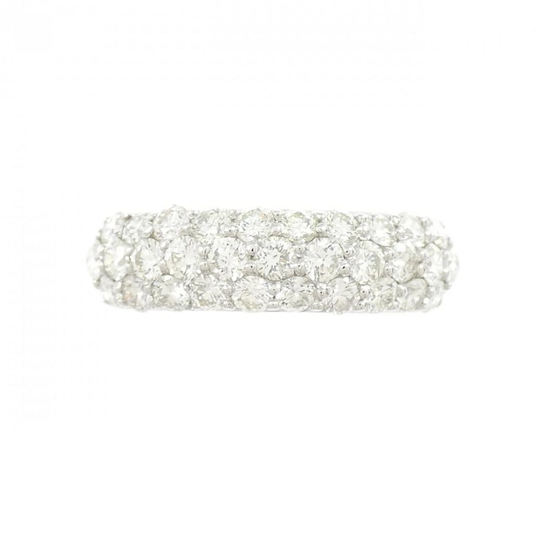 PT900 PAVE DIAMOND RING - 2
