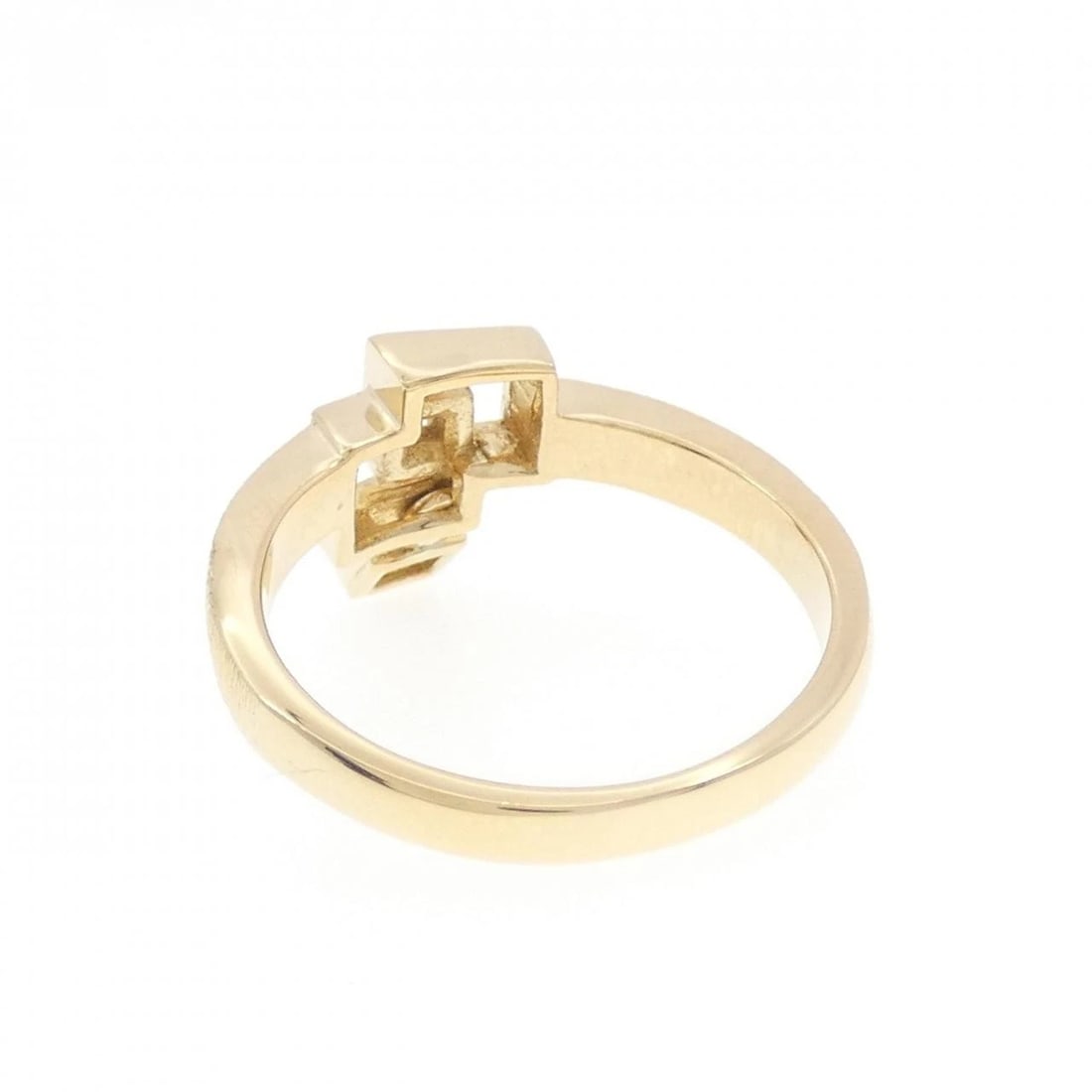 K18YG DIAMOND RING - 3