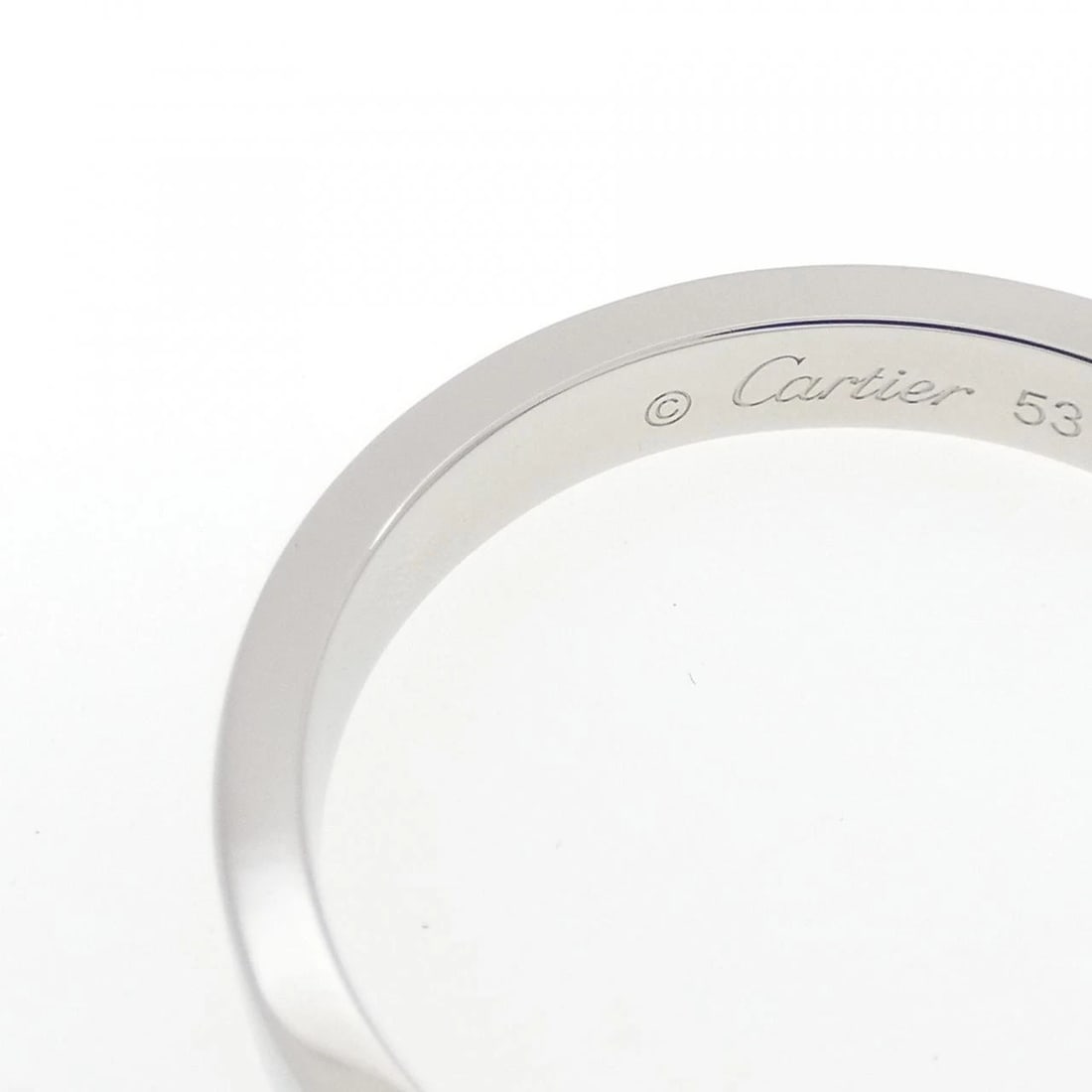 CARTIER ENGRAVED RING - 3