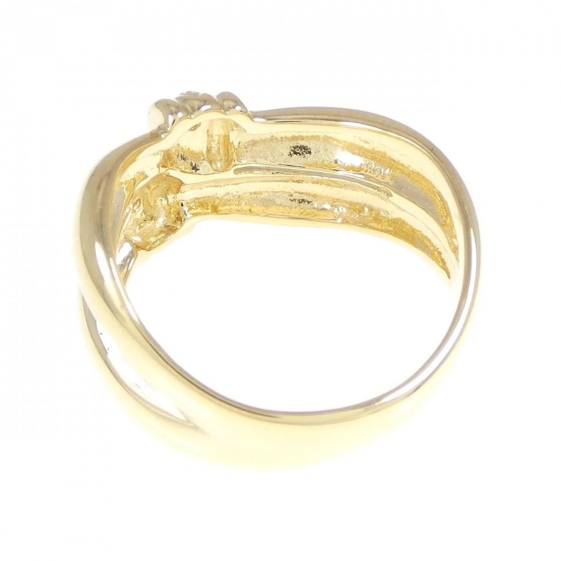 K18YG DIAMOND RING - 3