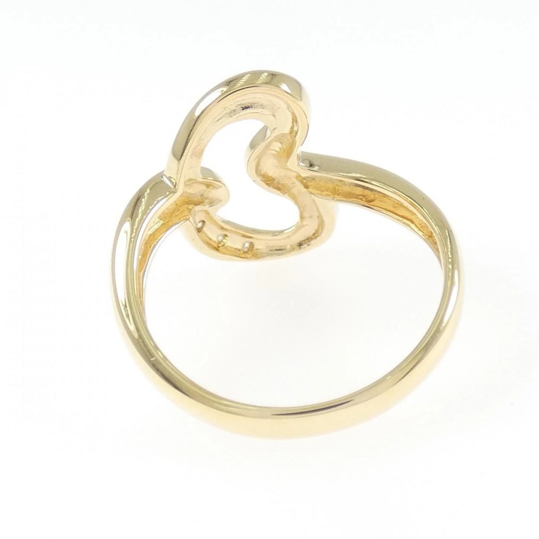 K18YG DIAMOND RING - 3