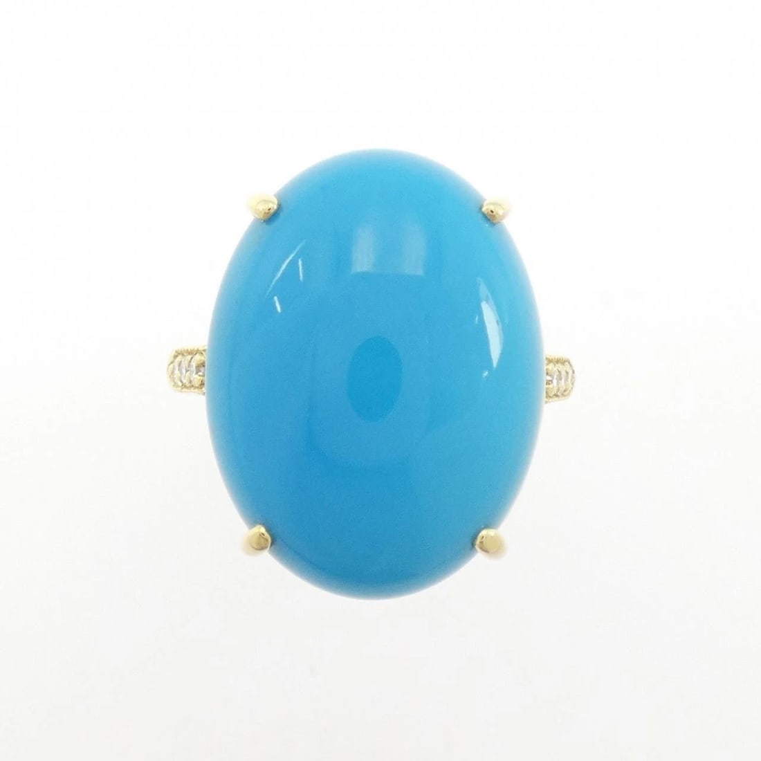 K18YG TURQUOISE RING - 2