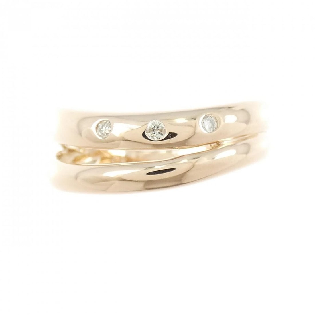 K18PG DIAMOND RING - 2